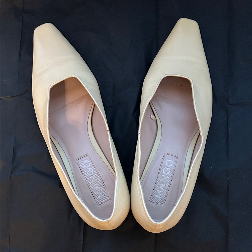 Mango Cream/yellow Women's Shoes